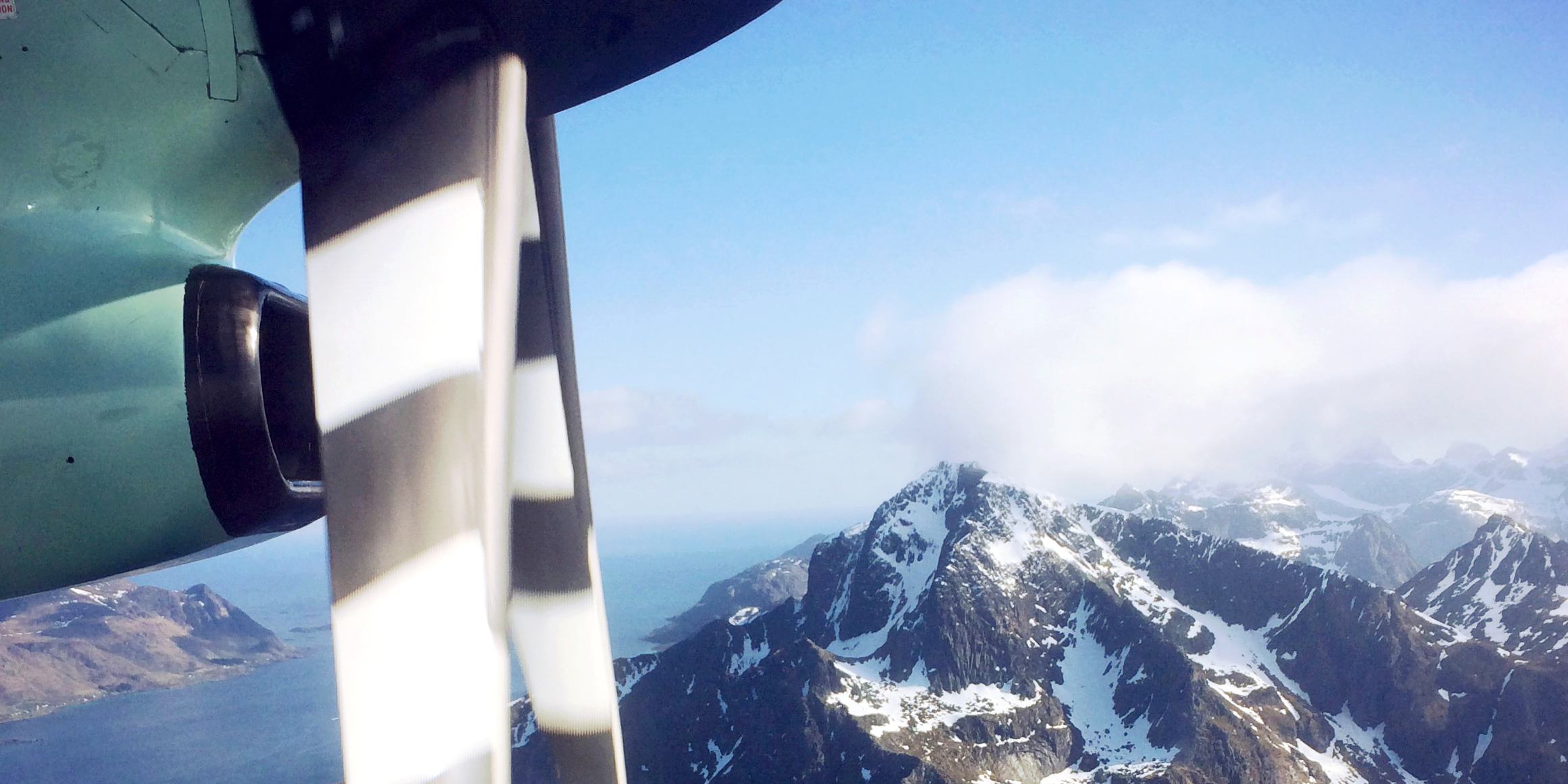 Propellfly Lofoten