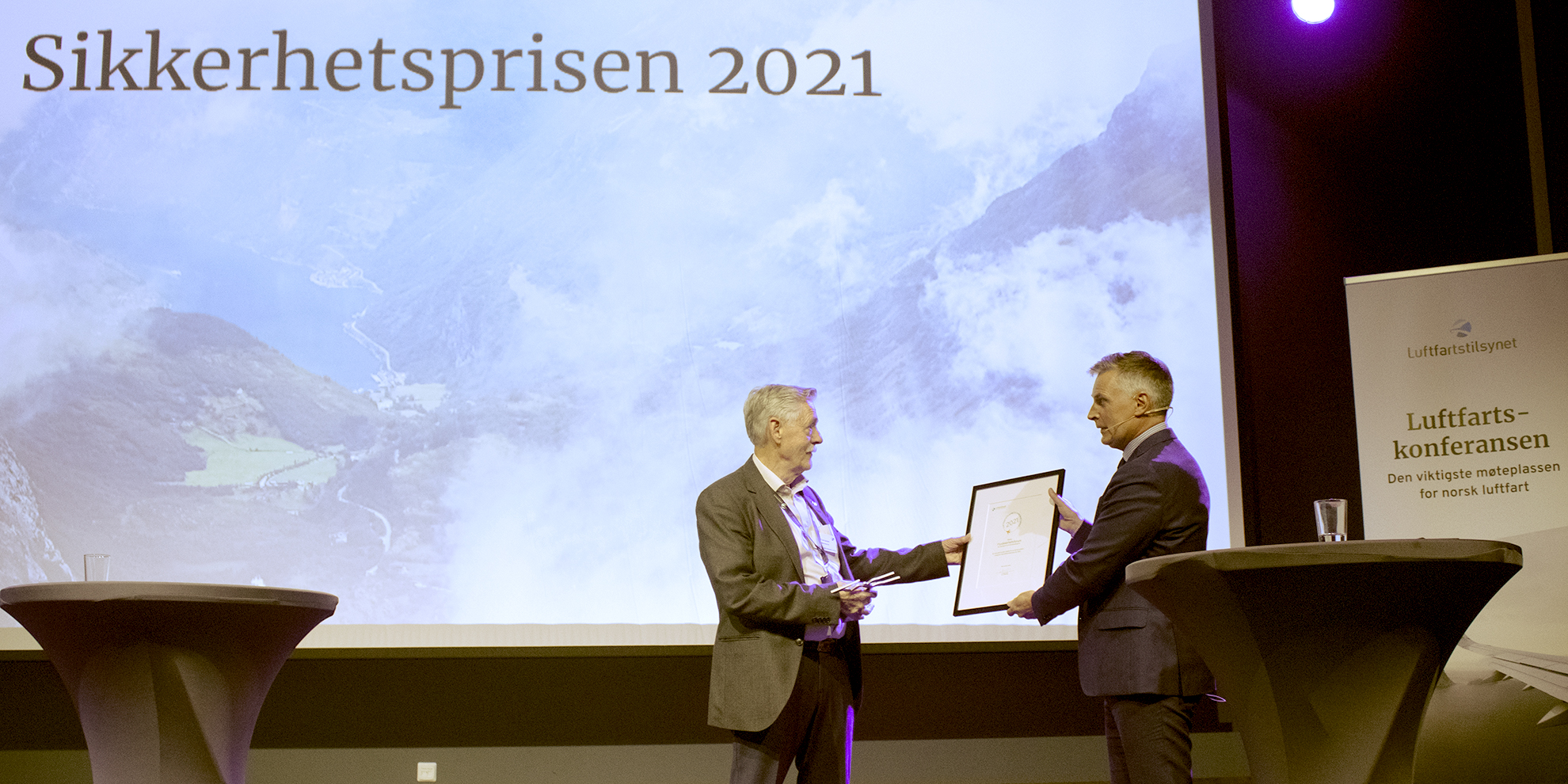 Sikkerhetsprisen 2021 gikk til Flysikkerhetsforumet.